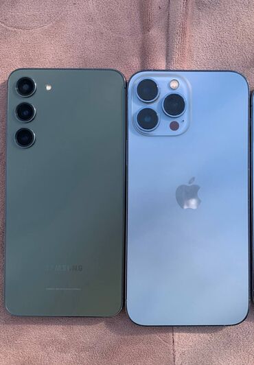 рация цена бишкек: IPhone 13 Pro Max, Колдонулган, 256 ГБ, Pacific Blue, Каптама, 83 %