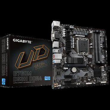 Kompüter ehtiyyat hissələri: Ana Platası Gigabyte Gigabyte B760M DS3H DDR4, Yeni