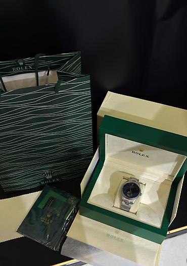 Aksesuarlar: Yeni, Qol saatı, Rolex, rəng - Boz — 1