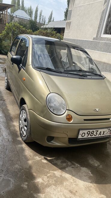 корейский матиз: Daewoo Matiz: 2007 г., 0.8 л, Механика, Бензин, Хэтчбэк