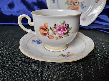 Ostali antikviteti: Set 1948 do 1968g.Volkstedt Pastorale Istocna Nemacka. Trodelni — 8