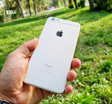 Apple iPhone: IPhone 6s Plus, Б/у, 128 ГБ, Серебристый, Наушники, Зарядное устройство, Защитное стекло, 100 % — 7