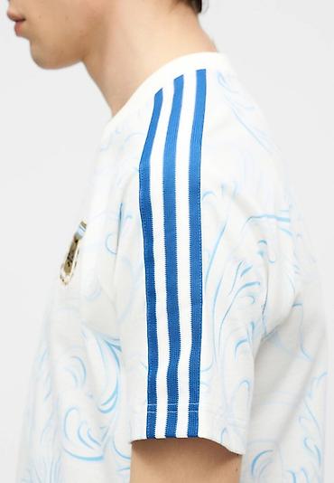 фирменные adidas: Мужская футболка, XL, S, L, Adidas, Новый, цвет - Белый, Платная доставка — 5