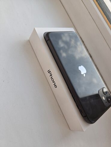 коробка айфон 11: IPhone 11, Б/у, 128 ГБ, Черный, Коробка, 76 %
