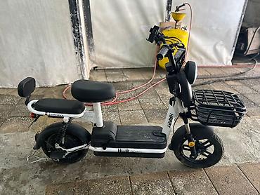 Elektrik velosipedlər: Elektrikli şəhər velosipedi/skuteri - Kompakt, iki oturacaqlı dizayn — 8