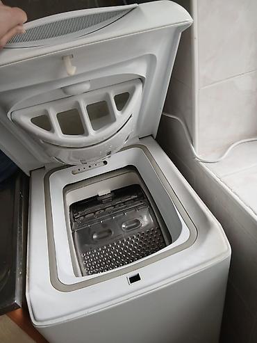 vertical: Paltaryuyan maşın Hotpoint Ariston, 6 kq, İşlənmiş, Avtomat, Qurutma var, Ünvandan götürmə — 2