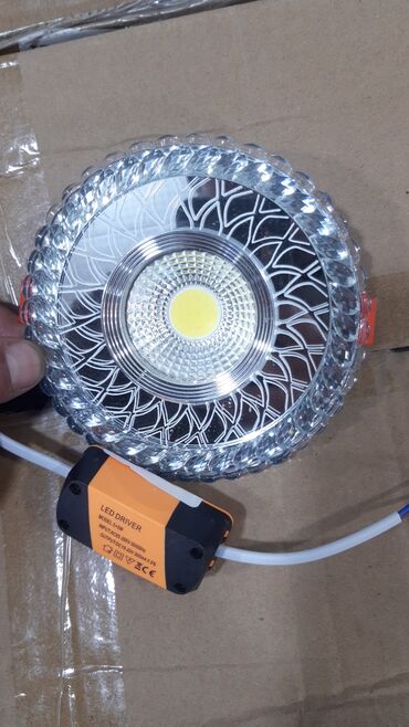 Spot lampalar: Dekorativ LED spot işıqlar – tavan üçün - Növ: Gömme/spot LED işıq — 5