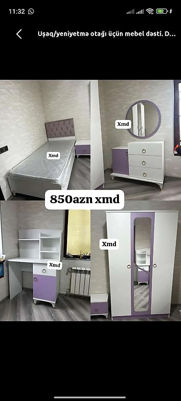 mebel kreditle: Oğlan və qız üçün, Yeni, Təknəfərlik çarpayı — 1