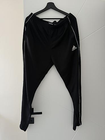 фирменные adidas: Мужской спортивный костюм, M, L, Adidas, Б/у, цвет - Черный — 5
