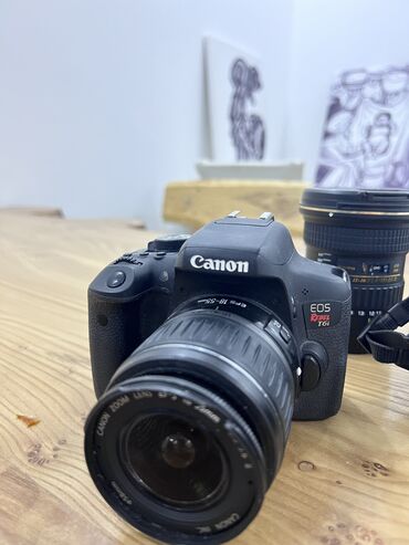 фотоаппарат canon 700d: Продаю две камеры канон, 3 линзы, сумку, батареи, пользовались редко
