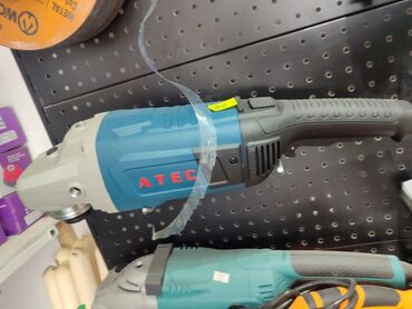 ağaç kesen makineler: ATEC bucaqslı daşlayıcı (uç şlifu/moyka). Güclü elektrik mühərriki ilə