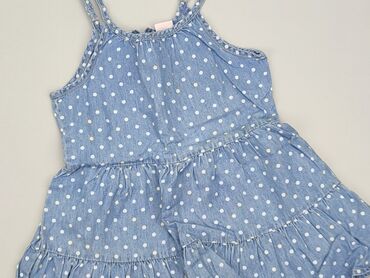 letnia sukienka niebieska: Dress, 3-4 years, 98-104 cm, condition - Very good