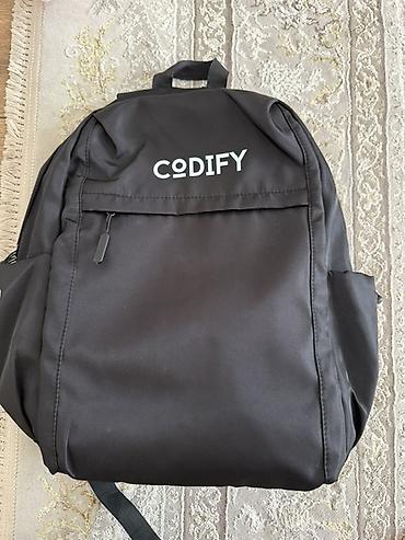 часы токмок: Рюкзак Codify, черный - Городской/учебный рюкзак с логотипом CODIFY — 2