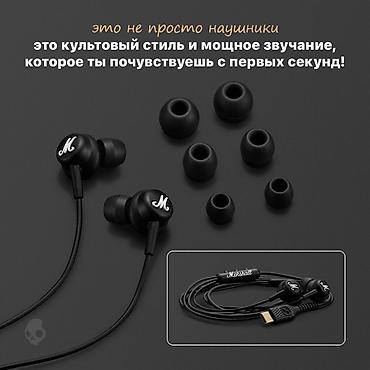 apple studio: Проводные вакуумные наушники, Marshall, Новый, цвет - Черный — 2