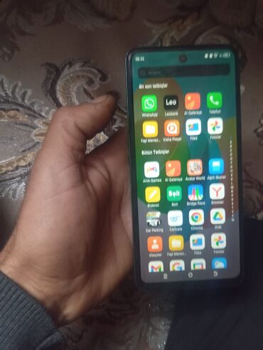 аккумуляторную телефона fly: Tecno Spark, 128 GB, rəng - Qara, Barmaq izi