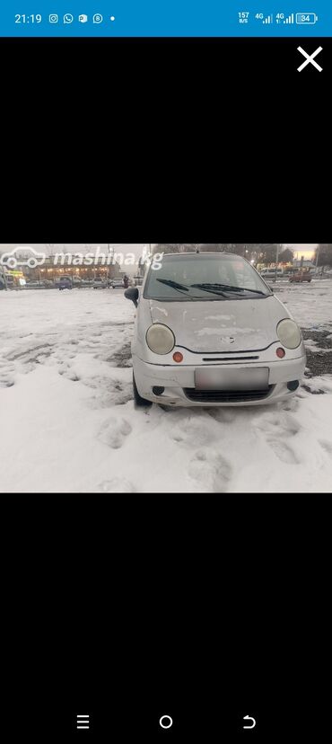 степ сатам: Daewoo Matiz: 2004 г., 0.8 л, Механика, Бензин