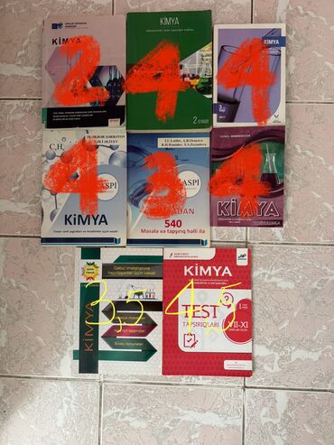 tqdk informatika kitabi 2019: Kimya üzrə abituriyent və məktəblilər üçün dərs vəsaitləri dəsti