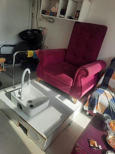 mebel alan usta: Pedikür üçün salon dəsti ela veziyyeddi - Rahat, yüksək arxalı — 1