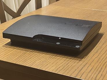 dvd disk: Sony PlayStation 3 Slim oyun konsolu - Model: PS3 Slim (CECH — 1