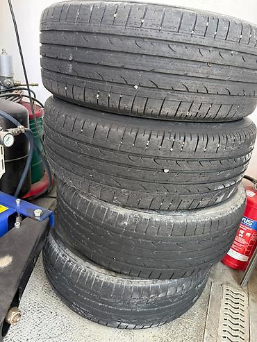 diski mala: İşlənmiş Şin Bridgestone 225 / 55 / R 18 — 1