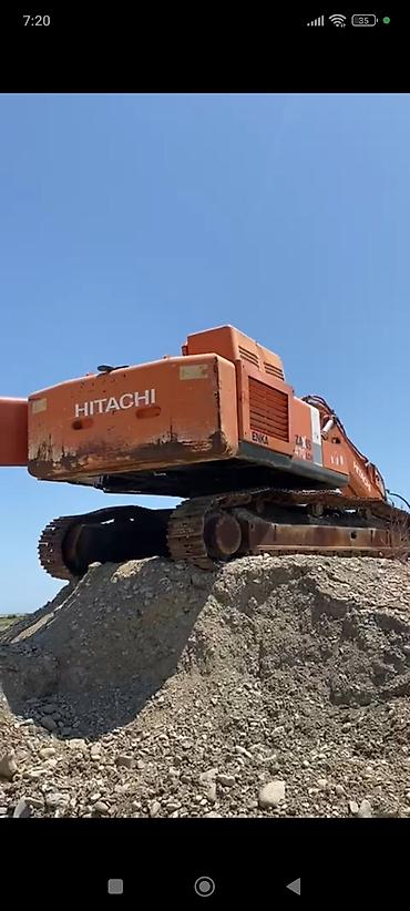 Ekskavatorlar: Hitachi ZAXIS 470 LCH modeli, ağır işlər üçün nəzərdə tutulmuş güclü — 1