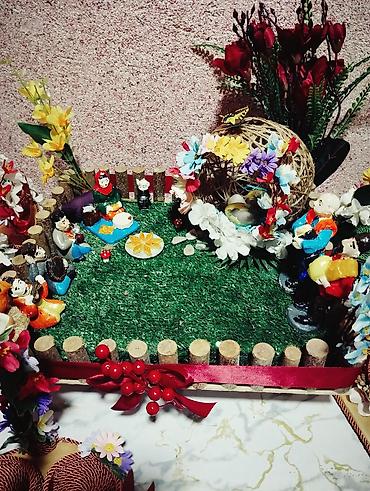 bag ucun dekorlar: Əl işi dekorativ kompozisiyalar və aksesuarlar - Novruz temalı mini — 1