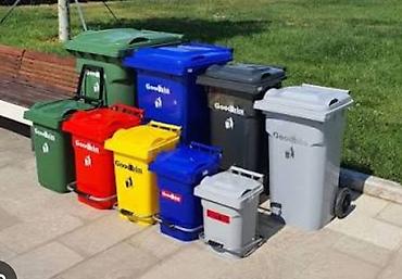 dem: Plastik “Goodbin” tullantı qutuları - Təyinat: məişət, ofis, obyekt — 4