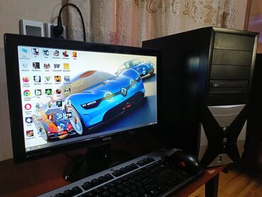 komputer ekranı: Core i3 kompyuter satiram Gta5,Gta4, Pubg mobile ve point blenk rus