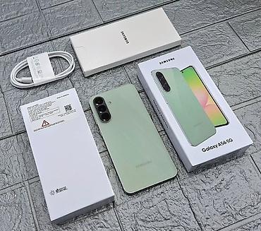 ucuz playstation 4 oyunları: Samsung Galaxy A56 5G, 256 GB, rəng - Yaşıl, Face ID — 3