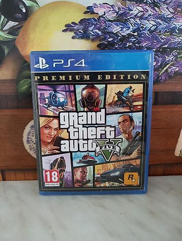 Xbox: Продаю игры на PlayStation 4 - ГТА 5 - Premium Edition цена 1500с - — 2