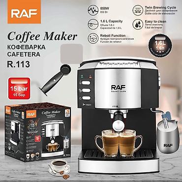 İçki texnikası: №: 12149 Məhsulun adı: Qəhvəbişirən RAF MGR-SR113, 850 Vt Brend: RAF — 1