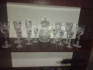 xrustal: Kristal içki dəsti Temiz Rusya endirimde - Material: şəffaf kəsim — 6