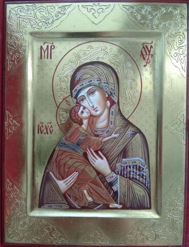 золото сережки: Икона Богородицы икона Ангел Хранитель икона Св. Ираклий