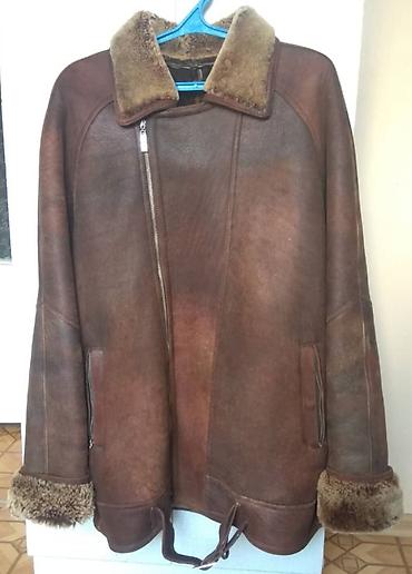 Дублёнка мужская(косуха). 5XL(EU 50). Натуралка. Турция. Б/у в хорошем