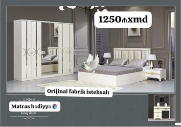 Divanlar: İkinəfərlik çarpayı, Dolab, Termo, 2 tumba, Yeni