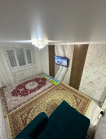 сдается 2 комнатная квартира в джале: 2 бөлмө, 43 кв. м, Жеке план, 1 кабат, Косметикалык ремонт
