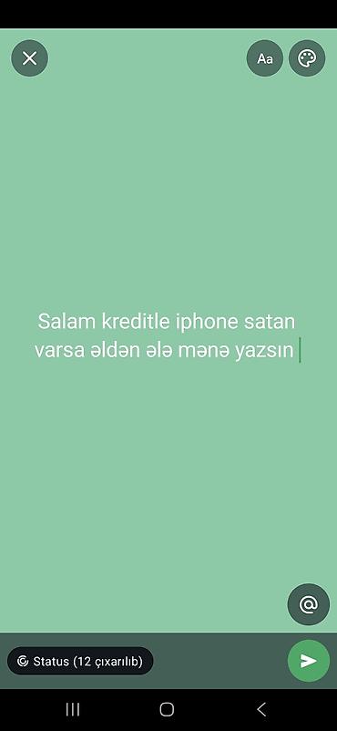 telefon alış satış: IPhone 16, Kredit — 1