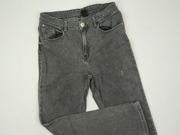 czarno czerwone rajstopy: Jeans, H&M, 15 years, 170, condition - Good