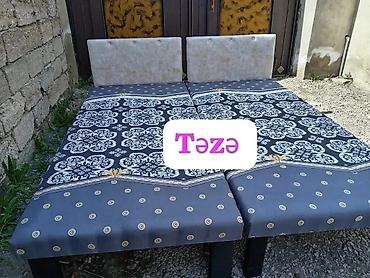 kohnə dəmir qapi: Təzə çarpayılar. 1 nəfərlik çarpayılar 60manat. 2 nəfərlik taxt — 10