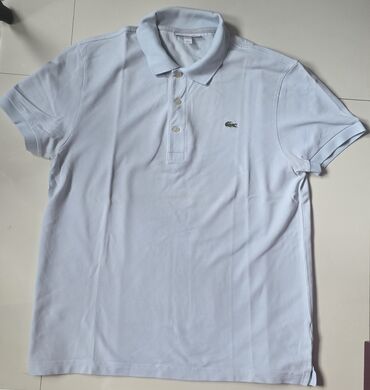 veličine majica: LACOSTE original majica polo, sa kragnicom, svetlo plava boja, broj 5