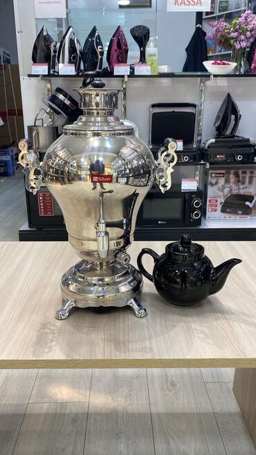 Plitələr və bişirmə panelləri: Termopot Silver, 3 l, Yeni, Ödənişli çatdırılma, Rayonlara çatdırılma, Pulsuz çatdırılma