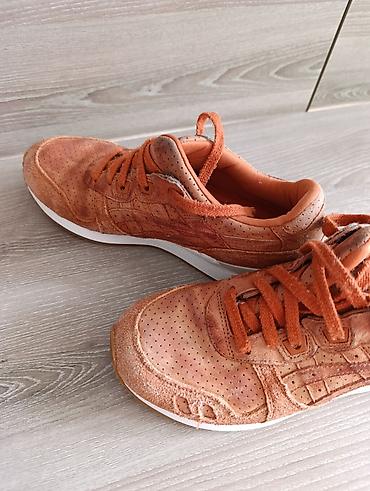 Кроссовки и спортивная обувь: Мужские кроссовки, 40, Asics, Б/у, цвет - Оранжевый, Самовывоз — 3