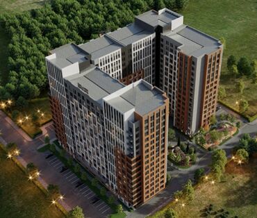 купить помещение в тц: 2 бөлмө, 73 кв. м, Элитка, 6 кабат, ПСО (өзү оңдоп түзөтүп бүтүү үчүн)