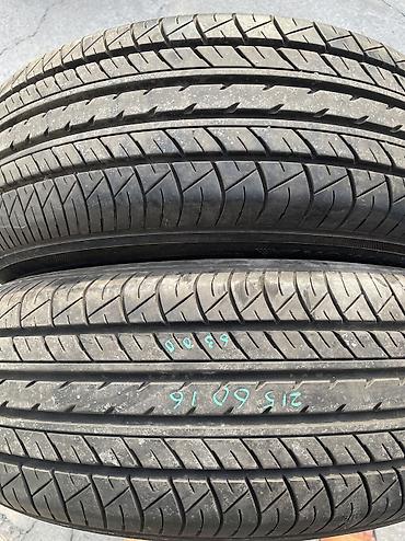 60: Шины 215 / 60 / R 16, Лето, Б/у, Пара, Легковые, Корея, Kumho — 2