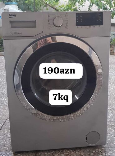 zinger paltar tiken: Paltaryuyan maşın Beko, 7 kq, İşlənmiş, Avtomat, Qurutmasız, Kredit yoxdur