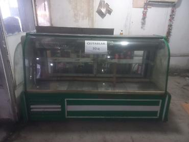 Soyuducu avadanlığı: Şüşə vitrinli soyuducu 2 metrəliy REAL ALICIYA ENDİRİM OLUNACAQ - — 2