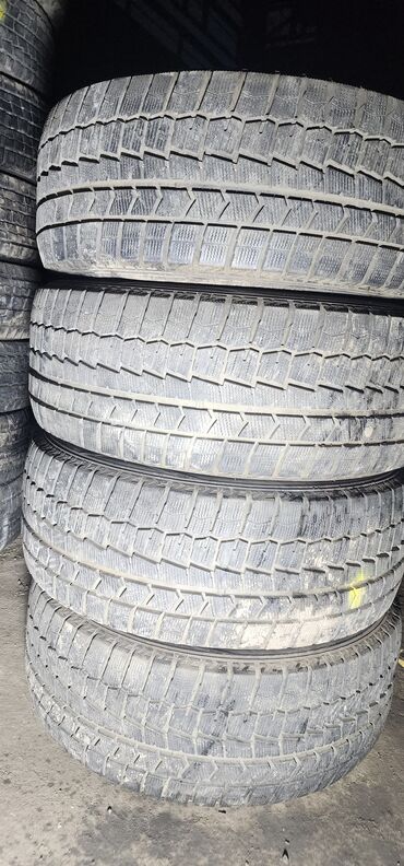 Шины: Шины 245 / 50 / R 18, Зима, Б/у, Комплект, Легковые, Япония, Bridgestone