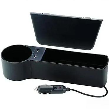 automati: ORGANIZER ZA AUTO SA 2 USB ULAZA ZA PUNJENJE | Multifunkcionalna — 1