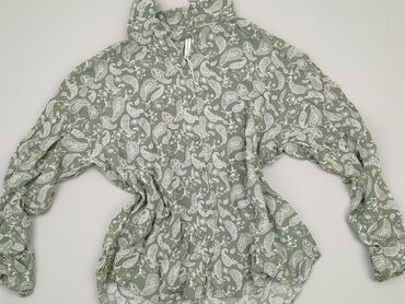 bluzki w kwiaty z bufiastymi rękawami: Shirt, House, S (EU 36), condition - Very good