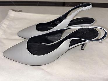 Tuflilər: Tuflilər, Emporio Armani, Ölçü: 39, rəng - Boz, İşlənmiş — 5